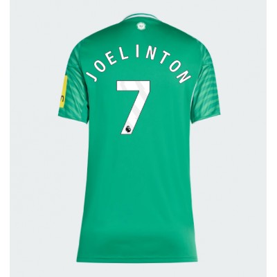Ženski Nogometni dresi Newcastle United Joelinton #7 Gostujoči 2025-26 Kratek Rokav Ženski Nogometni dresi Newcastle United Joelinton #7 Gostujoči 2025-26 Kratek Rokav